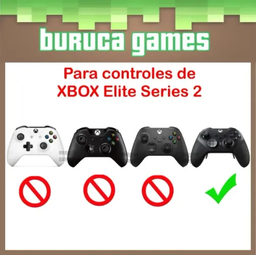 Borracha Condutiva do controle de Xbox Elite Series 2