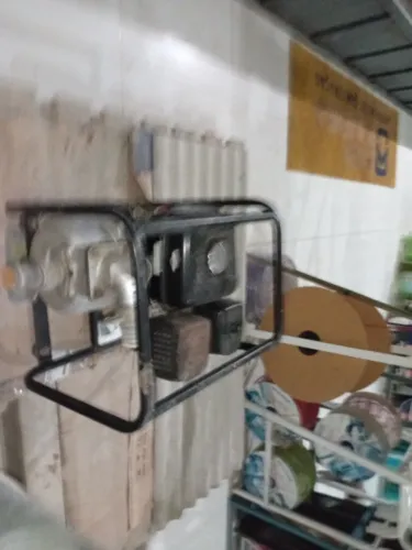 Motobomba usada mas funciona muito bem