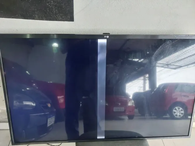 Tv lg 43 com defeito na tela