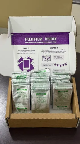 Filme Fotográfico Instax Mini Fujifilm - Caixa com Vários Packs