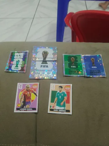 Figurinha da copa 2026