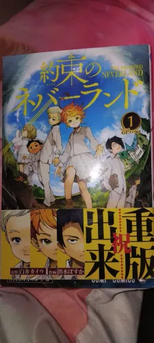 Mangá The Promissed Neverland Vol1 Em Japonês
