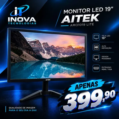 Monitor LED 19" AITEK