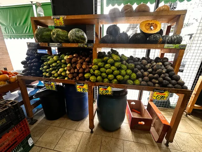 Balcão de hortifruti