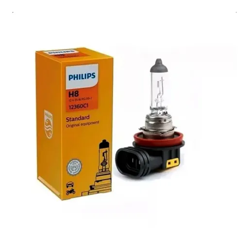 Par de lâmpada Philips H8 35W