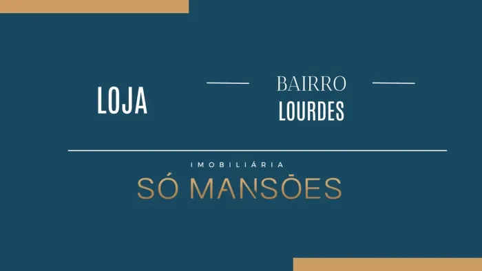LOJA À VENDA NO BAIRRO DE LOURDES EM BH