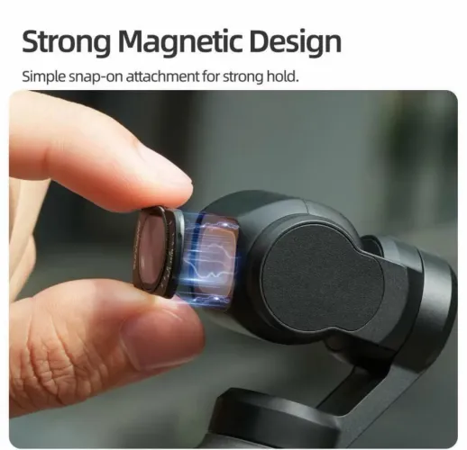 Kit Filtros Magnéticos para DJI OSMO POCKET 3 e 4