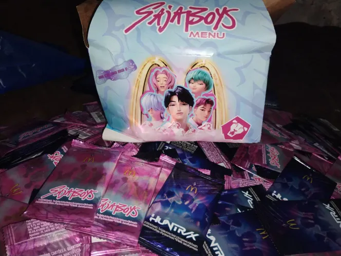 Cards Kpop Saja Boys E Demon Hunters Mcdonalds Lacradas