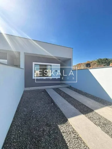 Casa Geminada Com 02 Dormitórios | Escolinha - Guaramirim