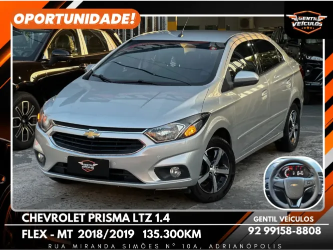 Chevrolet Prisma Sed. LTZ 1.4 8V Flexpower 4P 2019