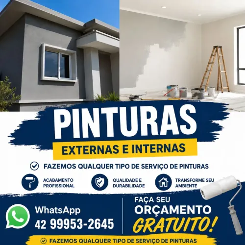 Fasso serviço de pinturas em geral, fassa já seu orçamento gratuito WhatsApp *