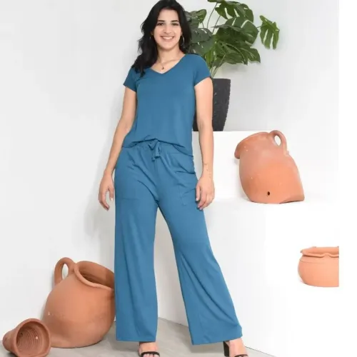 Conjunto viscolycra feminino promoção 