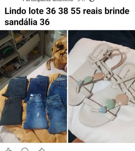 Lote de calça jeans 36 38.... busca no Tatuquara