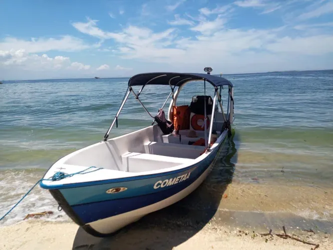 ? LANCHA COM MOTOR YAMAHA 40 HP À VENDA