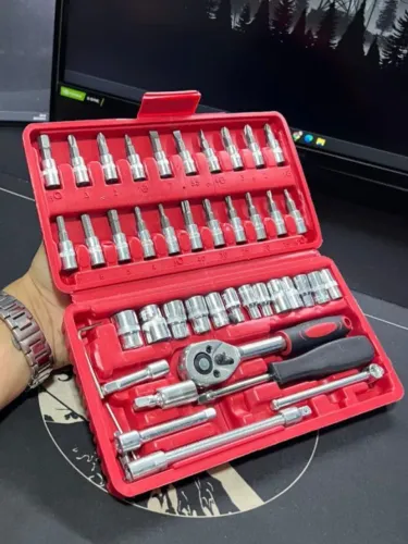 Kit de Ferramentas 46 Peças 