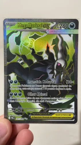 Mega Darkrai Ex 101/084 - SR - Carta Pokémon Copag Original