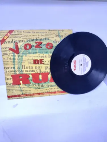 Disco de vinil vozes de rua 