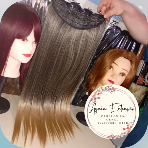 MEGA HAIR MORENA ILUMINADA TIC TAC 