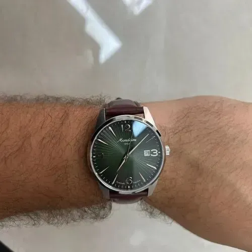 RELÓGIO MONDAINE AUTOMATICO 1954 (EDIÇÃO ESPECIAL)70 ANOS DA MARCA. Praticamente zerokm...