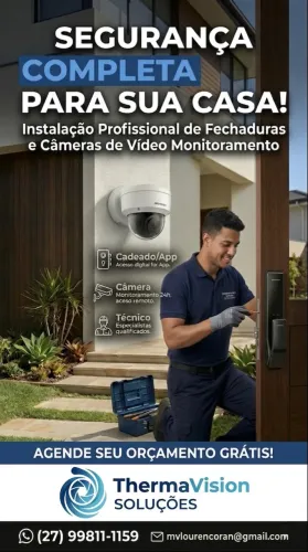 Instalação de Fechaduras Eletrônicas e Câmeras de Segurança (Intelbras, Yale e Outros)