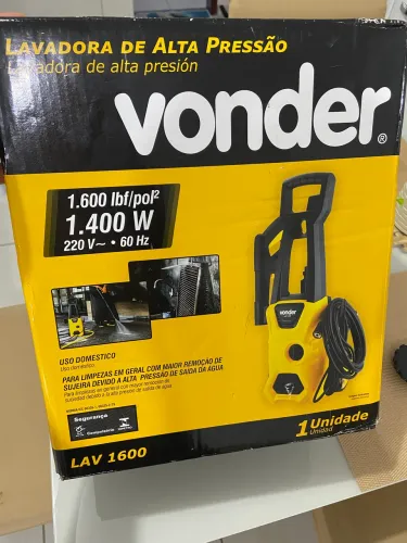 Lavadora de pressão (Vonder 1.400W)