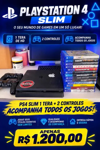 Ps4 Slim 1 Tera