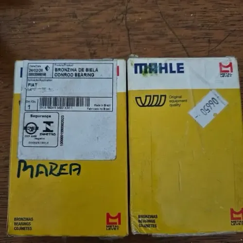 Jogo Bronzina De Biela Std Fiat Marea 2.4v 20v Mahle