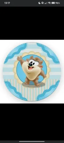 Decoração tema Tas Mania Baby