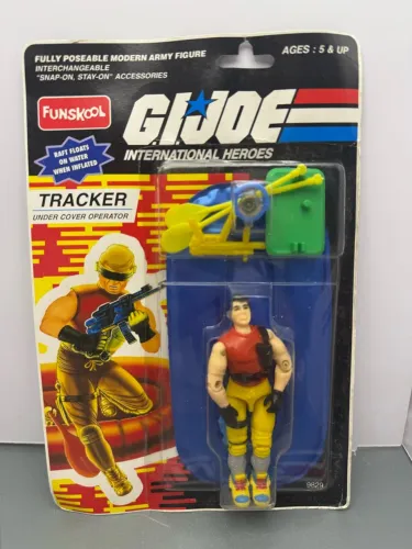 Gi Joe Tracker Funskool - 1998 - Comandos em ação 