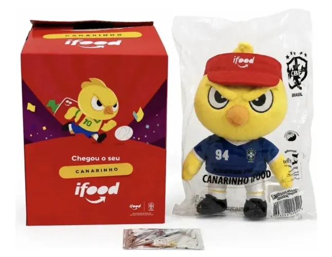Canarinho Copa do Mundo 95 Ifood