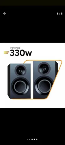 Caixas de som sssound 330 w novas