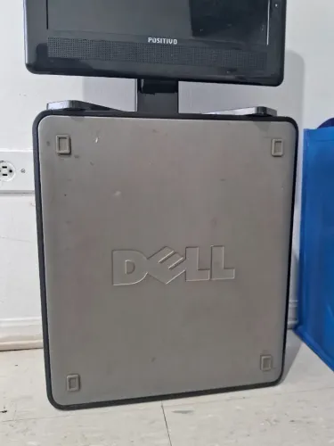 Computador Dell Completo + Monitor Positivo - Funcionando Perfeitamente
