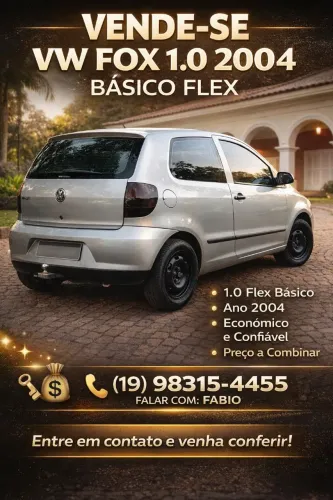 Volkswagen Fox City 1.0mi/ 1.0mi Total Flex 8V 3P 2004