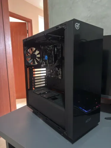 PC Gamer I3-8100 + H310M H + 16GB RAM DDR4 + Gabinete NZXT em metal