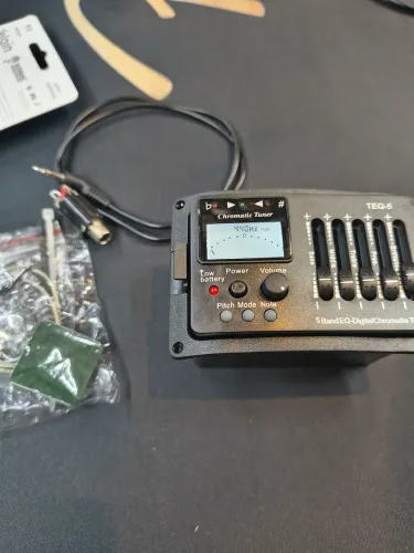 Captador pre amplificador para violão de aço teq-5 deve em Tagima Eagle gl-36 e outros