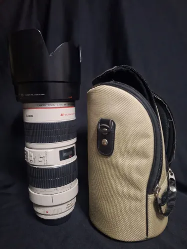 Lente Canon 70-200 F/2.8 Estabilizada 