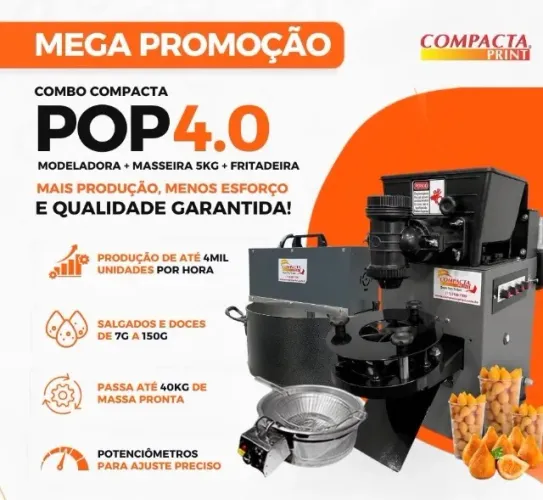 Máquina de fazer salgados