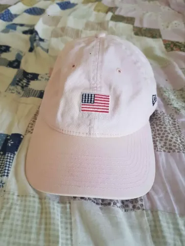 Boné new era rosa bandeira EUA ORIGINAL 