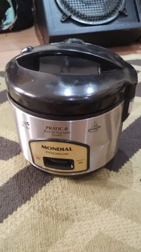 Panela de arroz e vegetais mondial pratique 6 500 watts