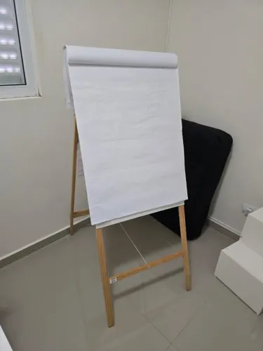 Flip Chart / Cavalete Porta-Bloco Cortiarte 1,50m (Madeira) - Estado de Novo!