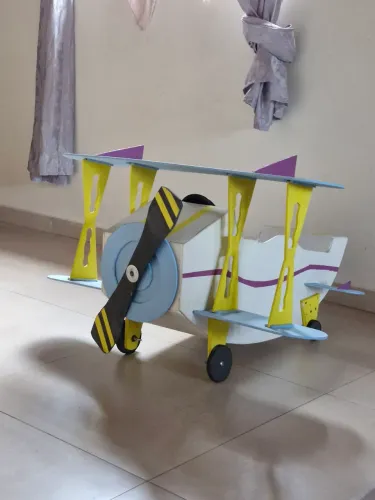 Avião DECORAÇÃO MDF 6mm
