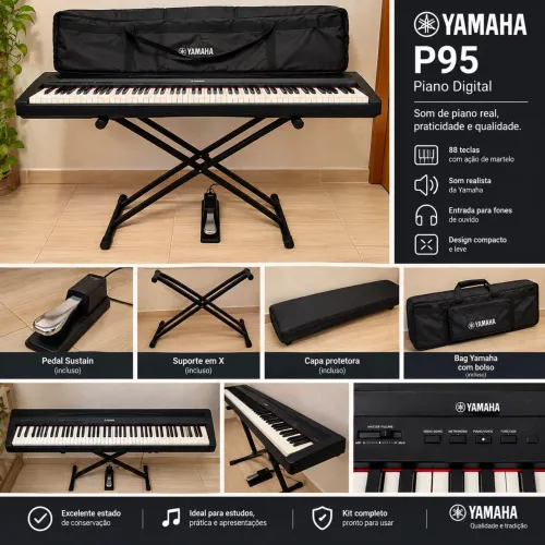 Piano Yamaha P95 - Piano Digital