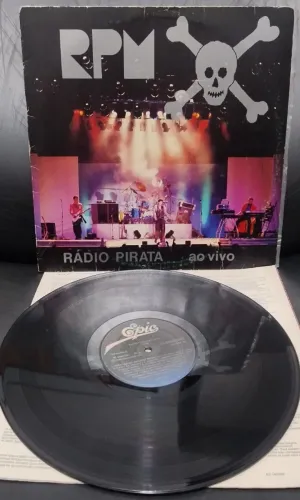 RPM - Rádio Pirata Ao Vivo - LP