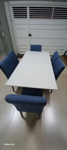 Mesa jantar com 6 cadeiras