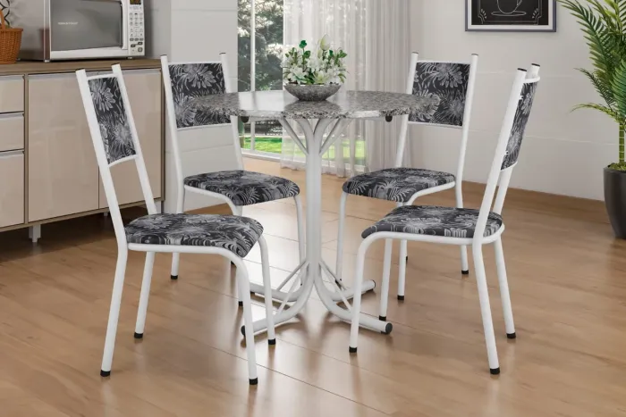 Conjunto de mesa 4 lugares