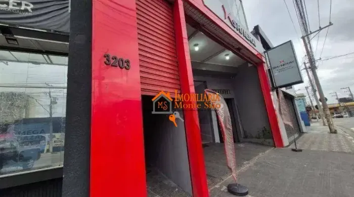 Salão para alugar, 250 m² por R$ 4.600/mês - Vila Galvão - Guarulhos/SP