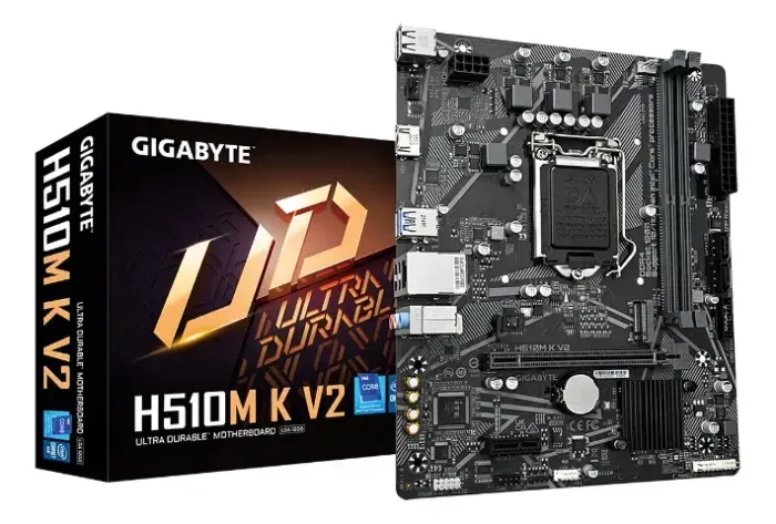 Placa Mãe Gigabyte H510m K V2 Lga 1200 Chipset H470