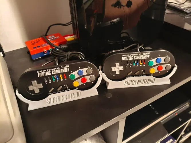 Controle original super Nintendo( fighting comander)