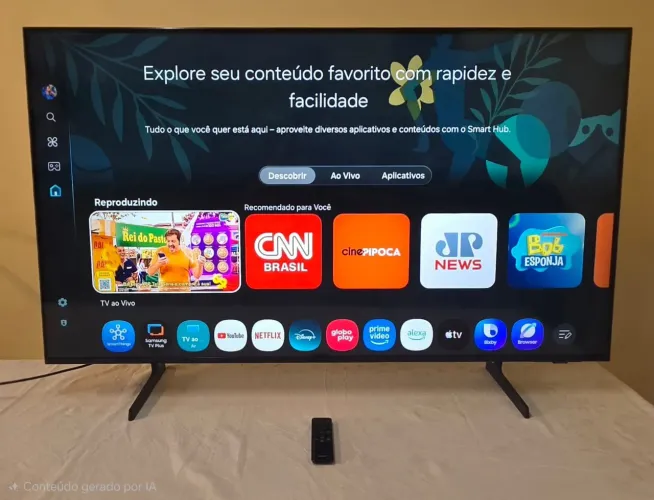 TV SAMSUNG LED ULTRA HD 4K SMART WI-FI 43 POLEGADAS