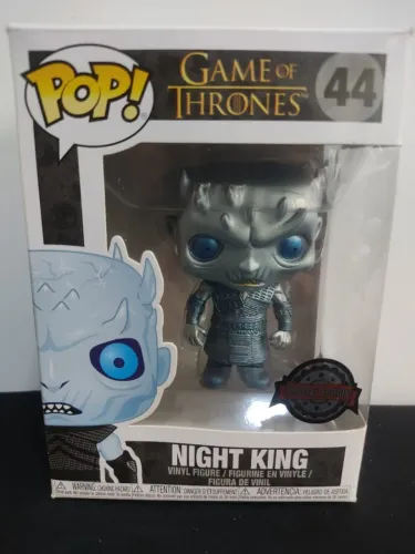 PROMOÇÃO - Funko Pop Game Of Thrones - Night King 44 (Metallic) (Special Edition) (Vaulted